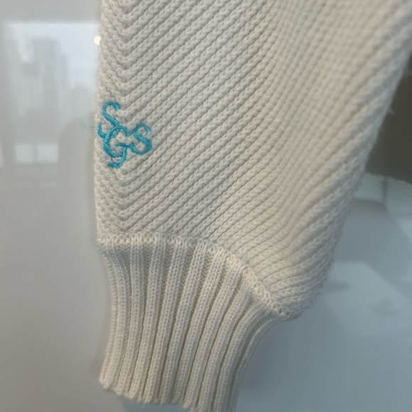 SGS Vintage Knit Wool Sweater, size Medium - Picture 5 of 9